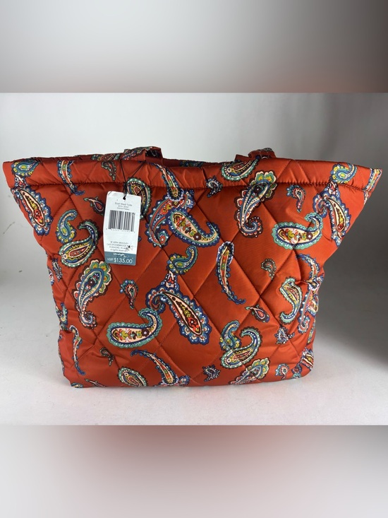 Vera Bradley Handbags - Vera Bradley Quilted “East to West Tote” Manor Paisley